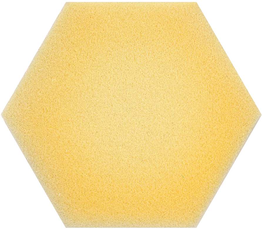 Polyether 22 den yellow foam