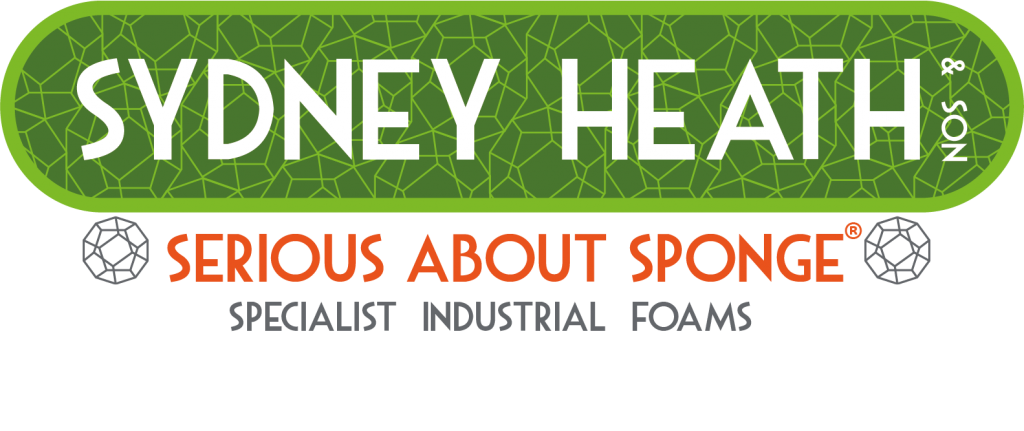 Sydney Heath and Son logo - Serious about sponge specialist industrial foams