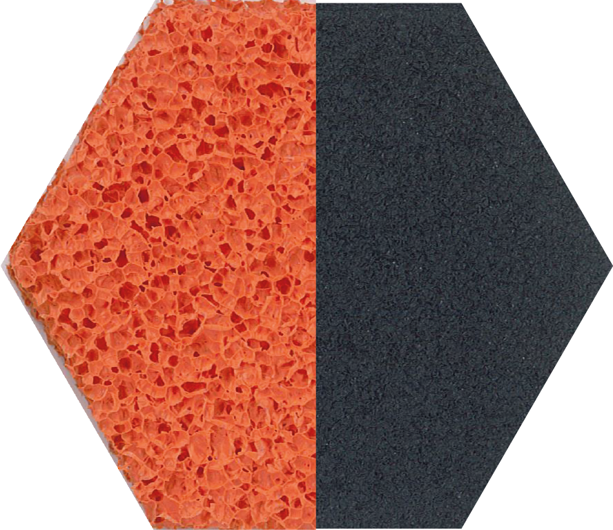 Natural sponge rubber